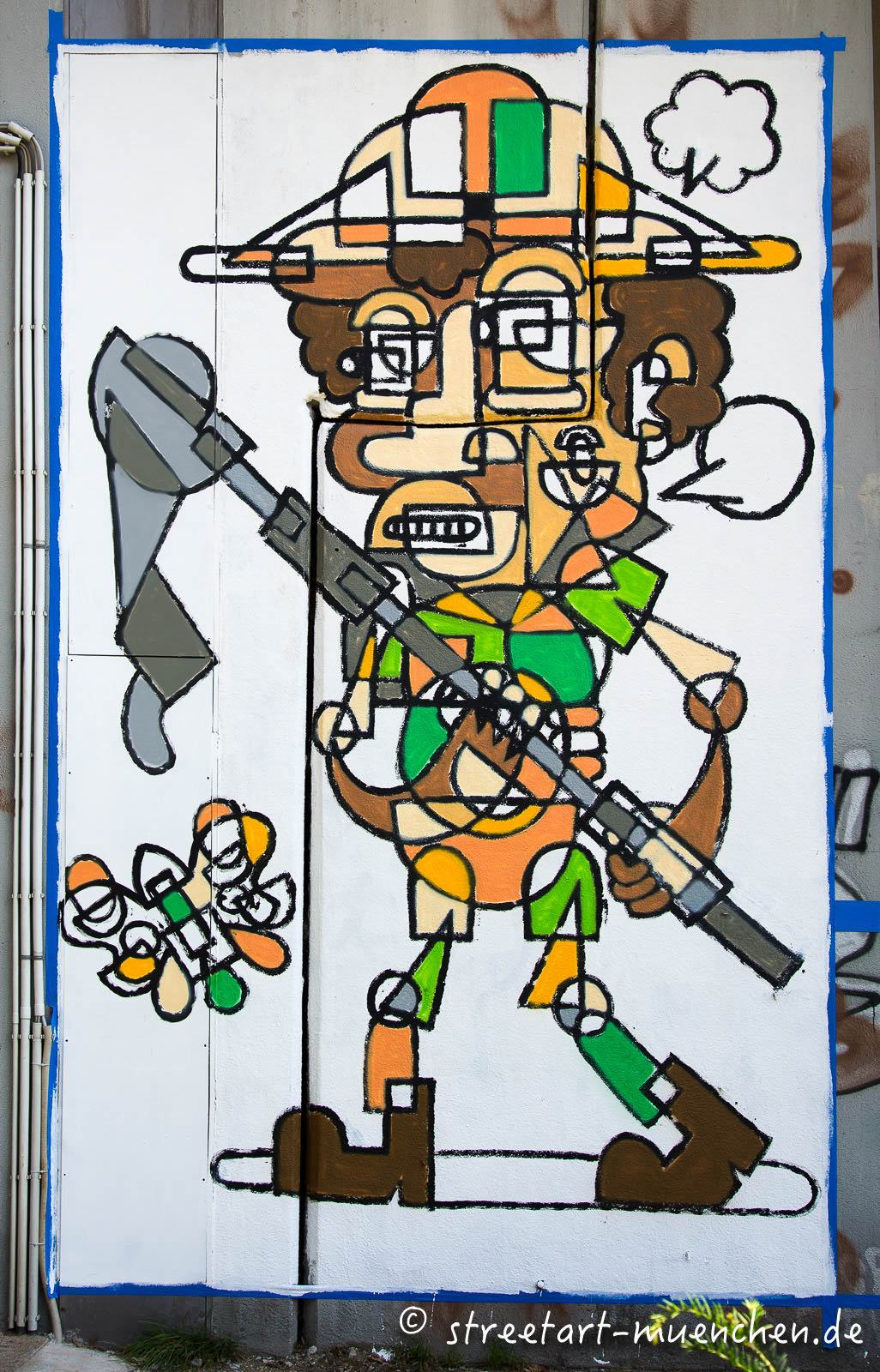 Graffiti - Donnersbergerbrücke