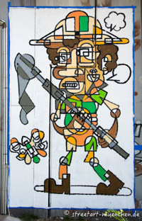 Gerhard Willhalm – Graffiti - Donnersbergerbrücke