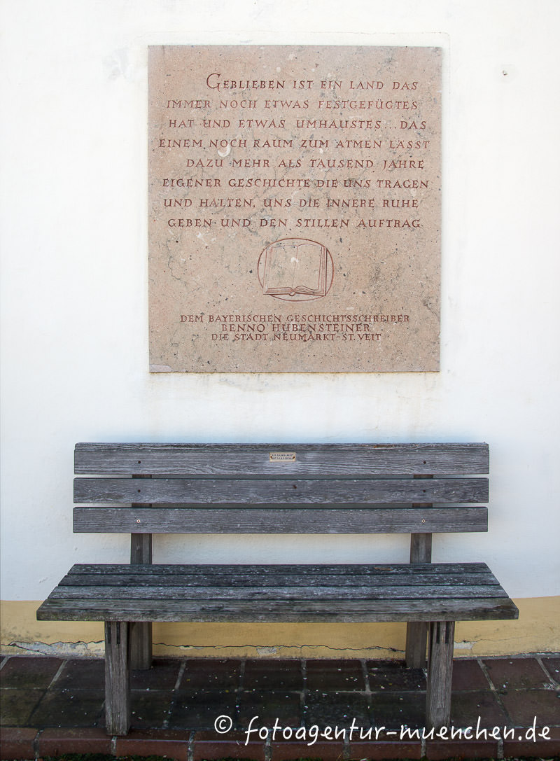 Gedenktafel Für Benno Hubensteiner