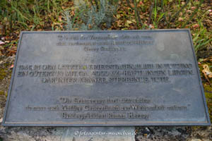 Gerhard Willhalm – Gedenktafel - Tutzing - Todeszug