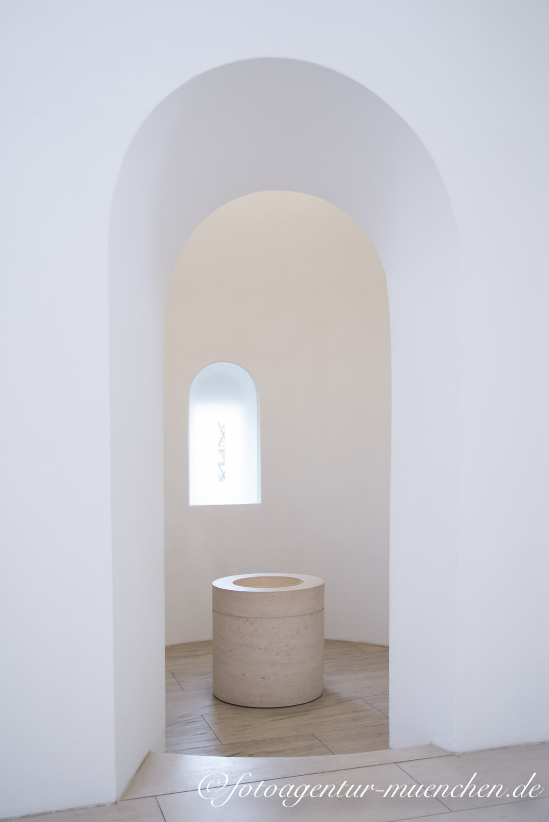 Taufbecken in der Moritzkirche