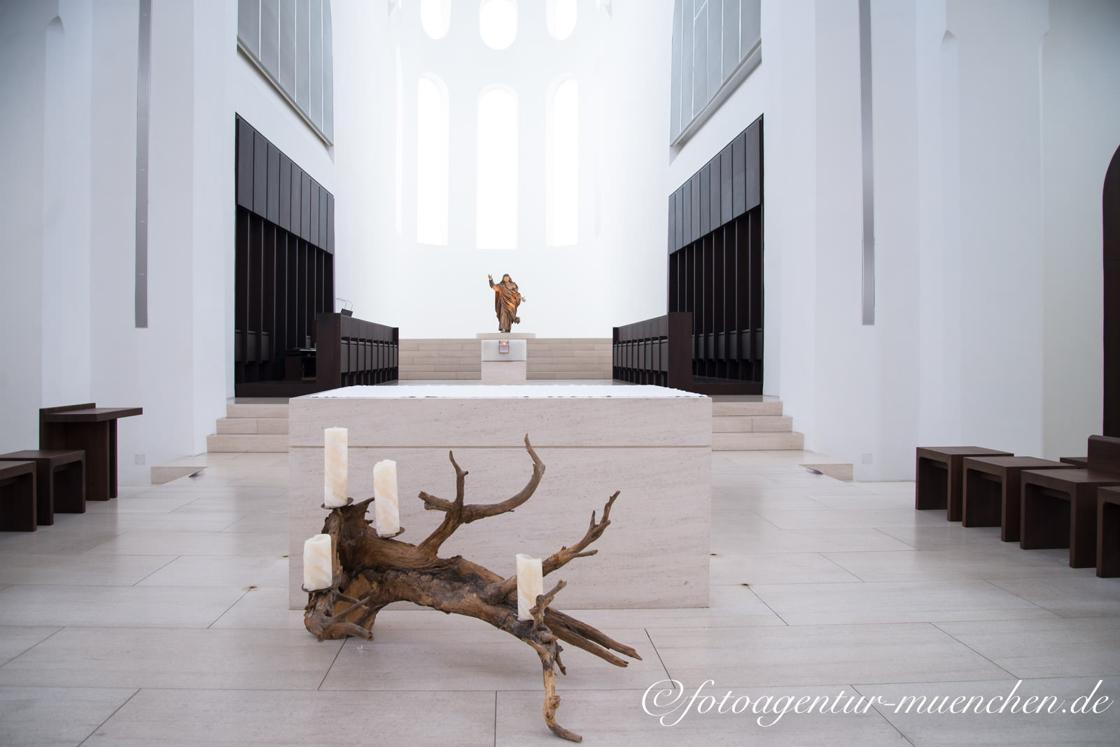 Innenraum der Moritzkirche