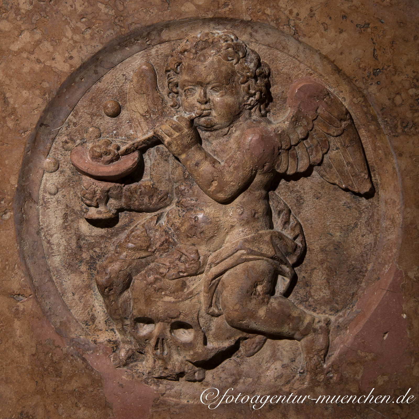 Putti mit Seifenblasen
