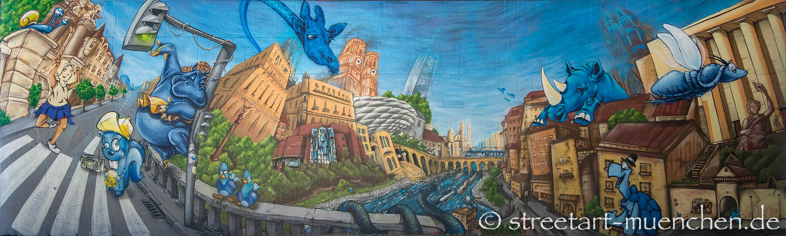 Graffiti - Brudermühlbrücke