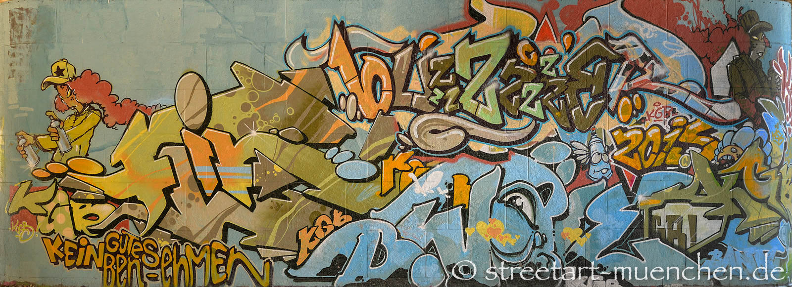 Graffiti - Brudermühlbrücke