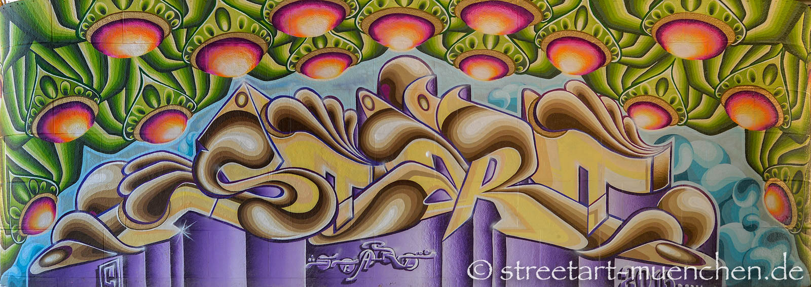 Graffiti - Brudermühlbrücke
