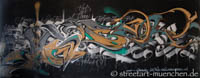 Gerhard Willhalm – Graffiti - Brudermühlbrücke
