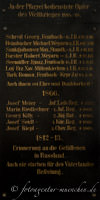 Kriegergedenktafel