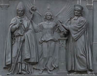 Relief - Förderung der Religion und der Künste
