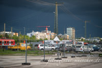 Gewitterstimmung am Ostbahnhof