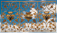 Gerhard Willhalm – Metallgitter - Kleiner Sitzungssaal Neues Rathaus
