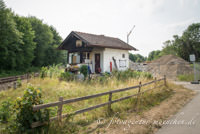 Bahnhäuschen beim Perlacher Bahnhof