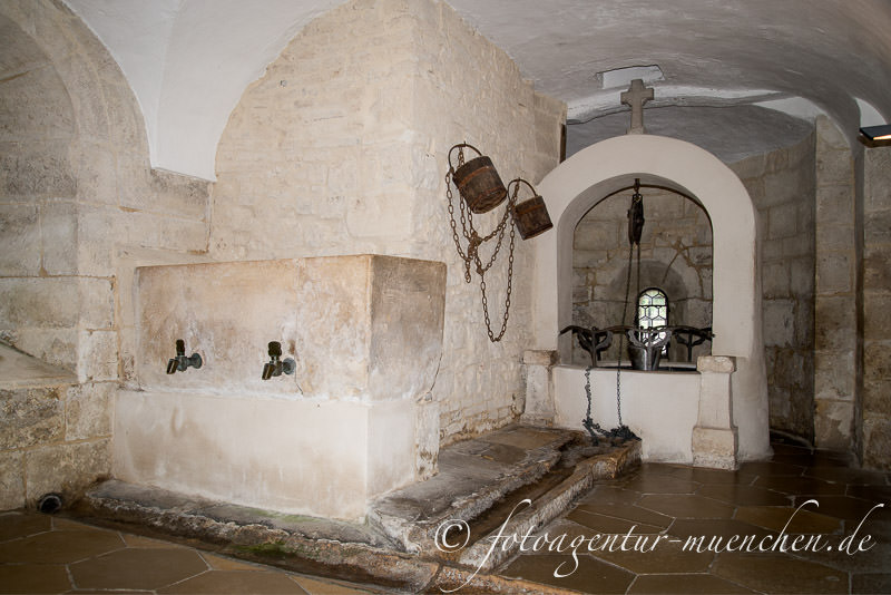Brunnenanlage in der Wallfahrtskirche Hl. Kreuz