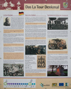 – La Tour Denkmal - Infotafel