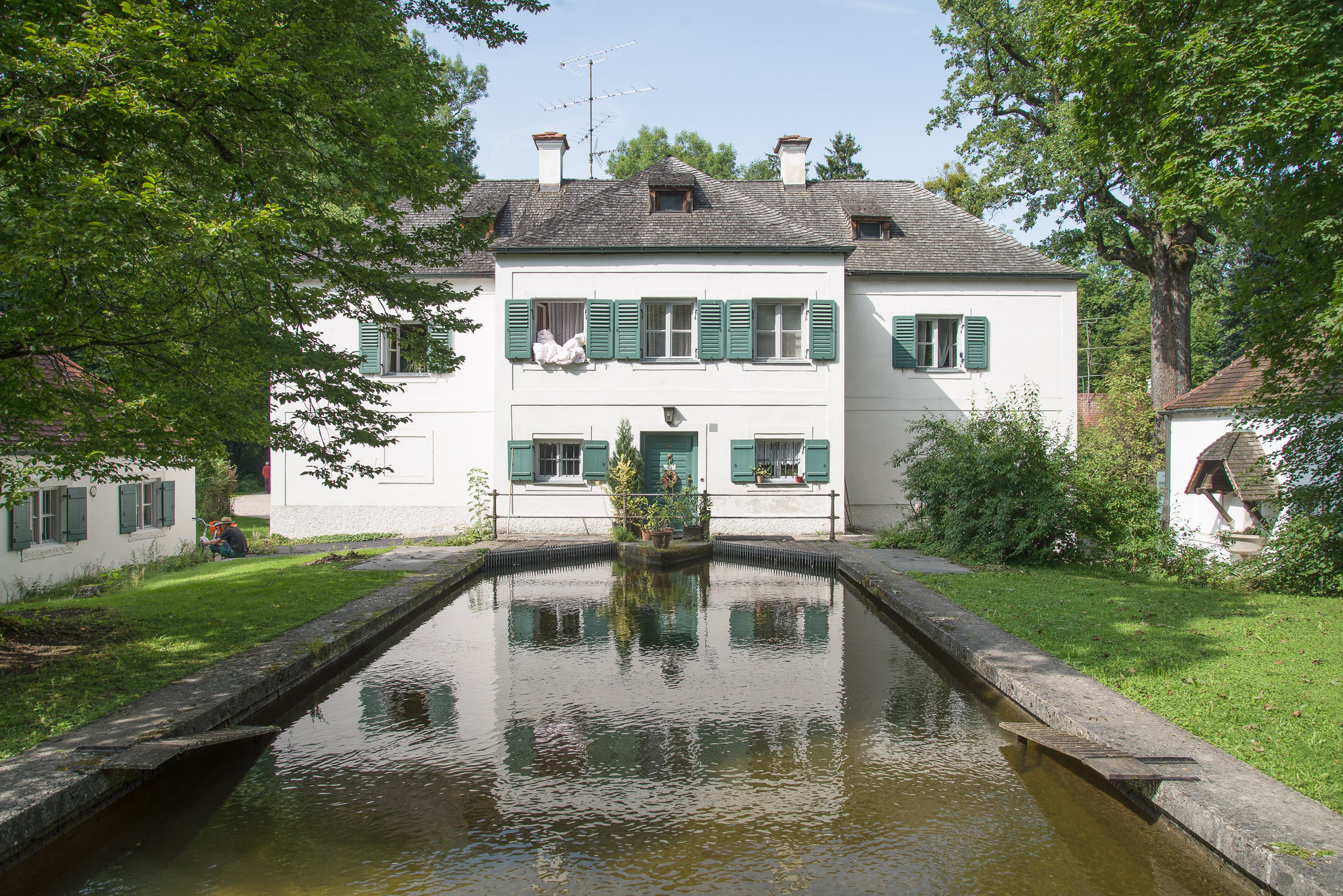 Brunnhaus Im Nymphenburger Park