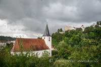 Blick auf die Veste Oberhaus von der Ilzstadt
