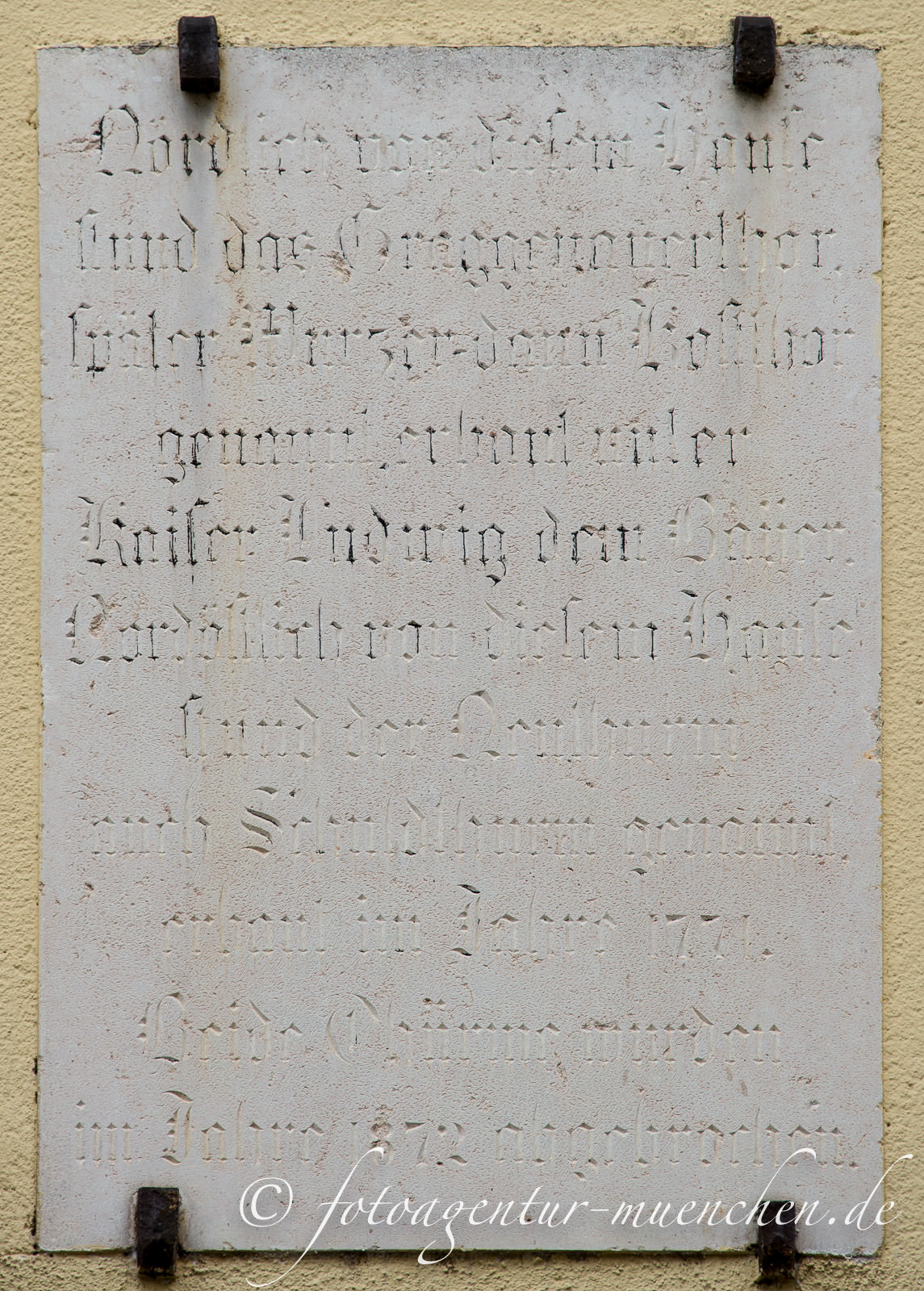 Gedenktafel