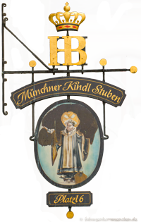 Gerhard Willhalm – Nasenschild - Münchner Kindl Stuben