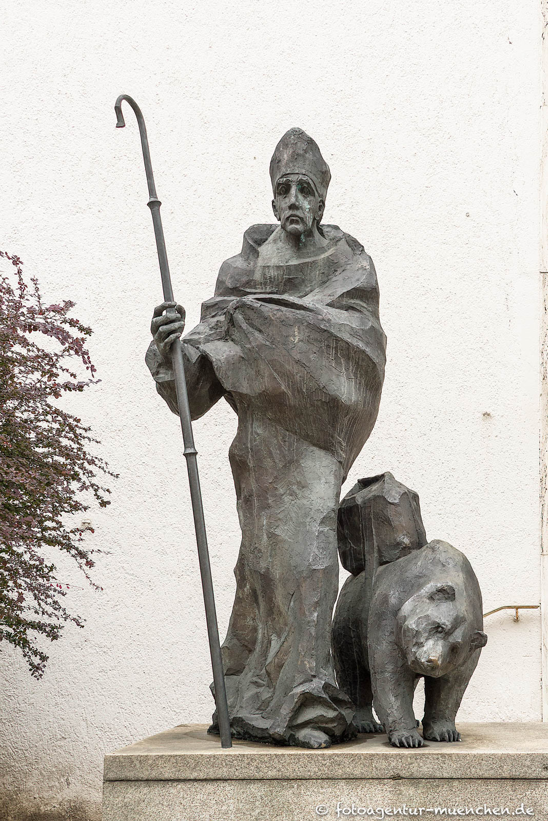 Hl. Korbinian mit Bär
