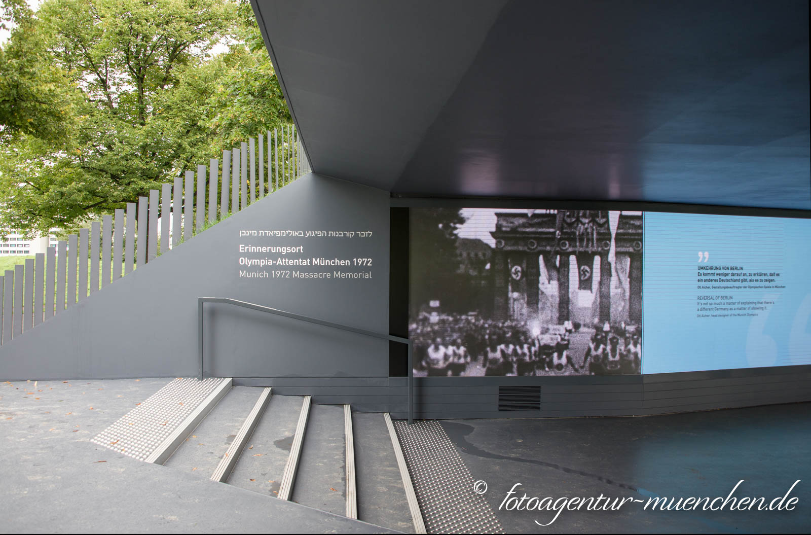 Erinnerungsort Olympia-Attentat München 72