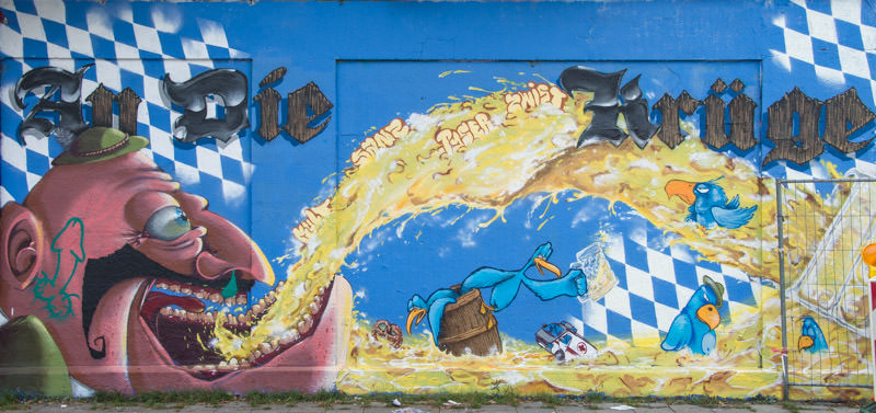 Oktoberfest-Graffiti