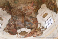 Deckenfresko in der Dreifaltigkeitskirche