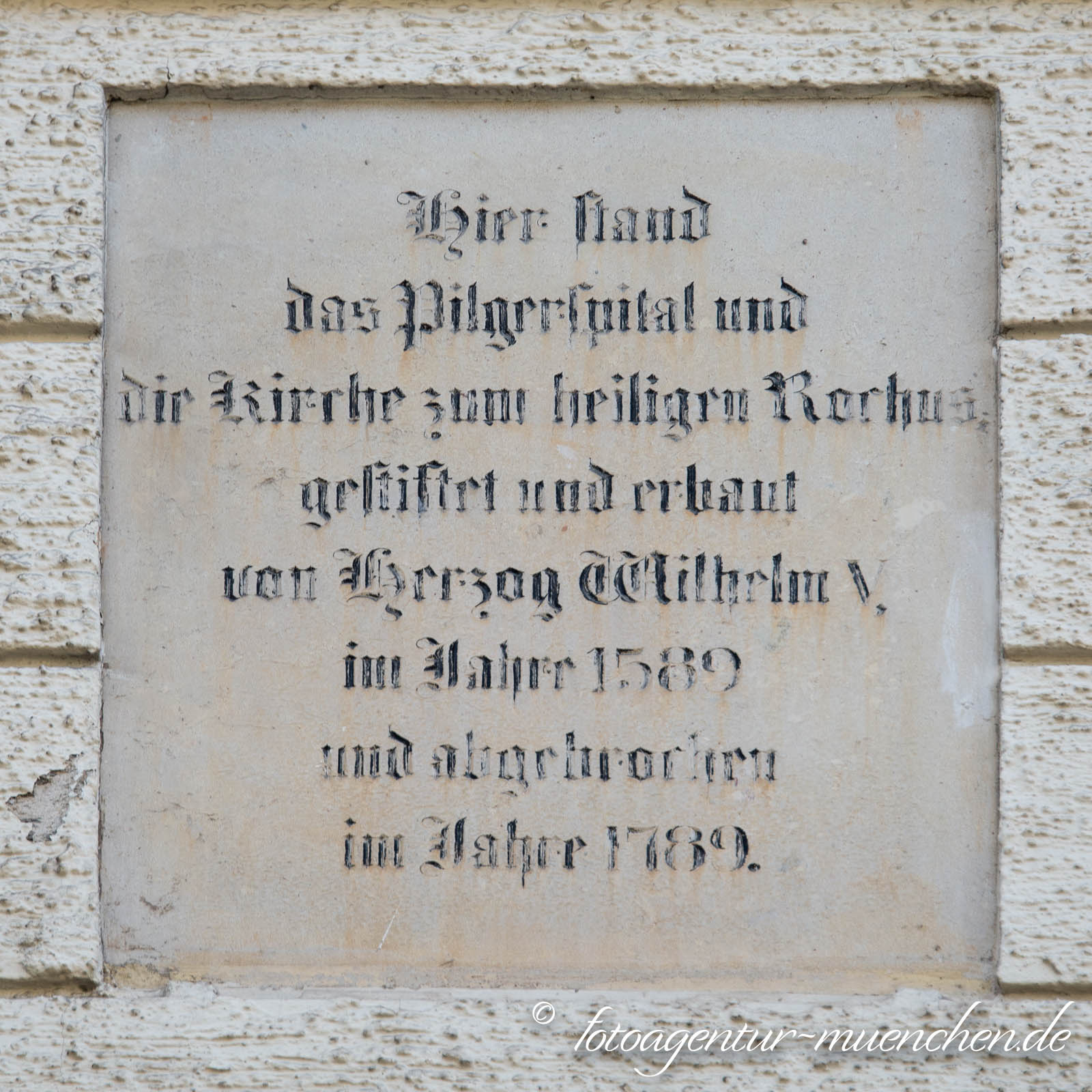 Gedenktafel - Rochusspital