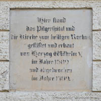  - Gedenktafel - Rochusspital