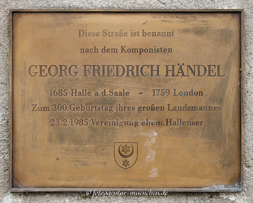 Georg Friedrich Händel – Denkmal/Kunstwerk in München