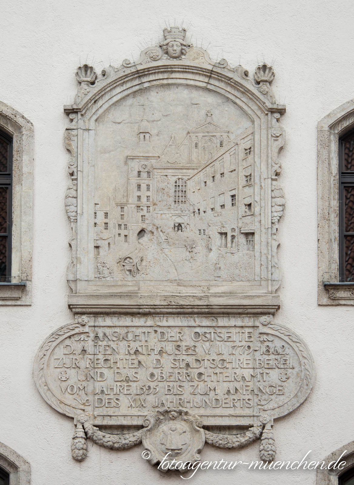 Altes Rathaus - Ansicht der Ostseite