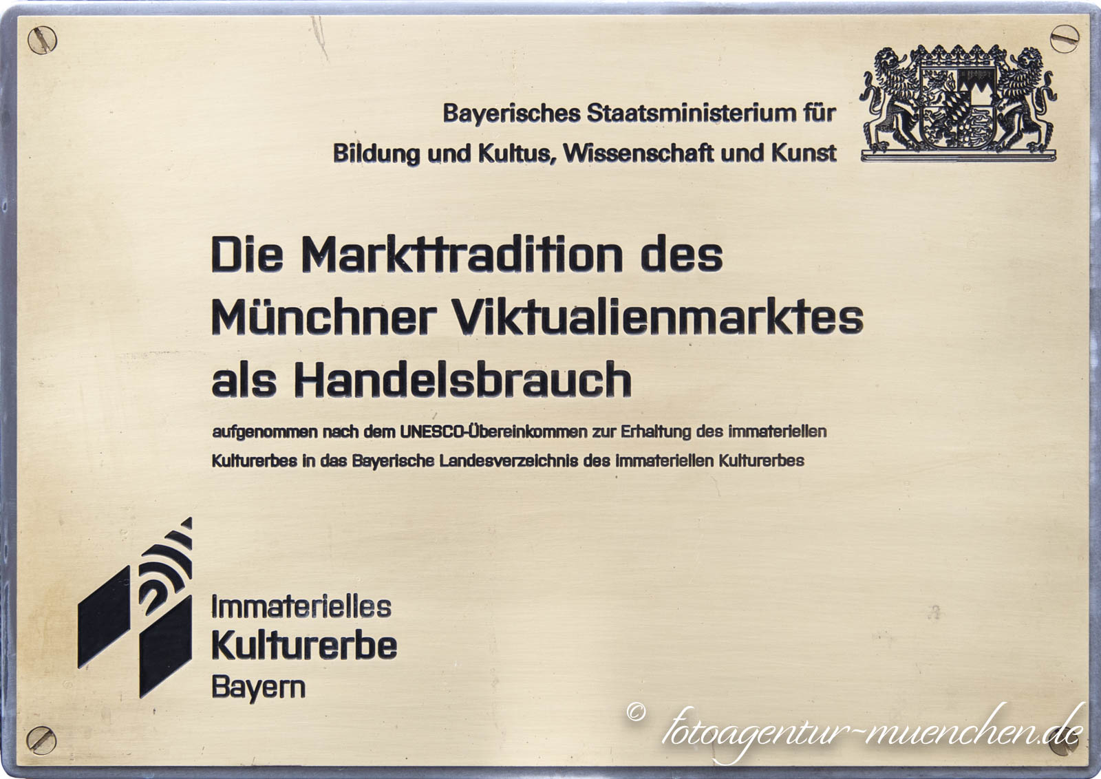Gedenktafel Viktualienmarkt