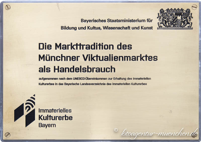 Immaterielles Kulturerbe Viktualienmarkt – Denkmal/Kunstwerk in München