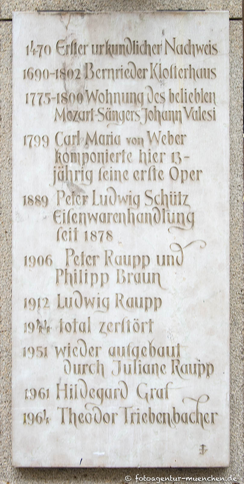 Hausgeschichte Sendlinger Straße