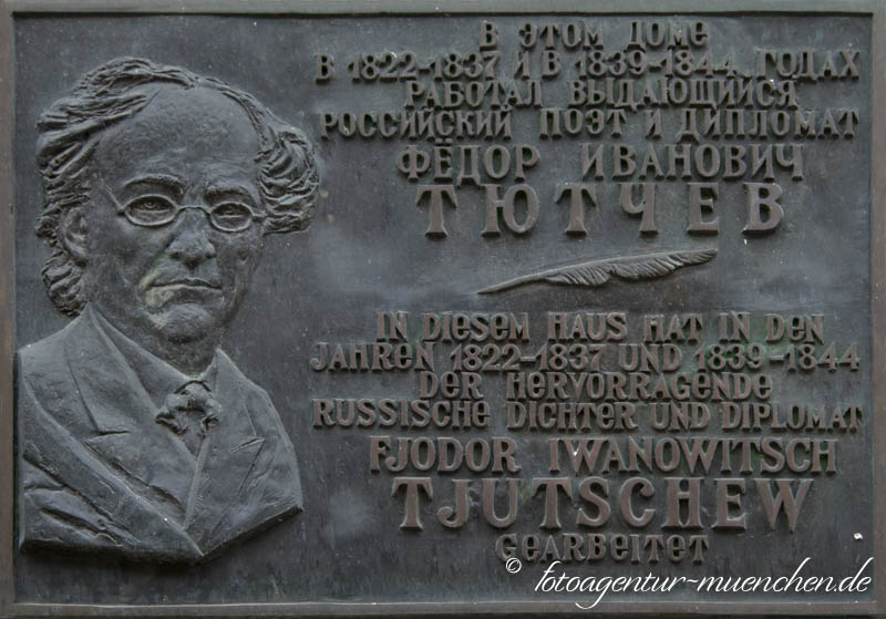 Fjodor Iwanowitsch Tjuttschew – Denkmal/Kunstwerk in München