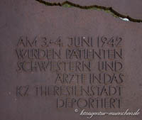 Mahnmal - Israelitisches Kranken- und Schwesternheim
