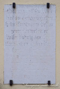 Gerhard Willhalm – Gedenktafel - Neuturm