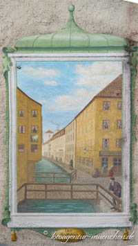 Gerhard Willhalm – Der Radlsteg um 1880