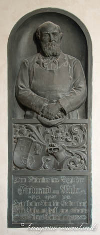 Gedenktafel für Ferdinad von Miller