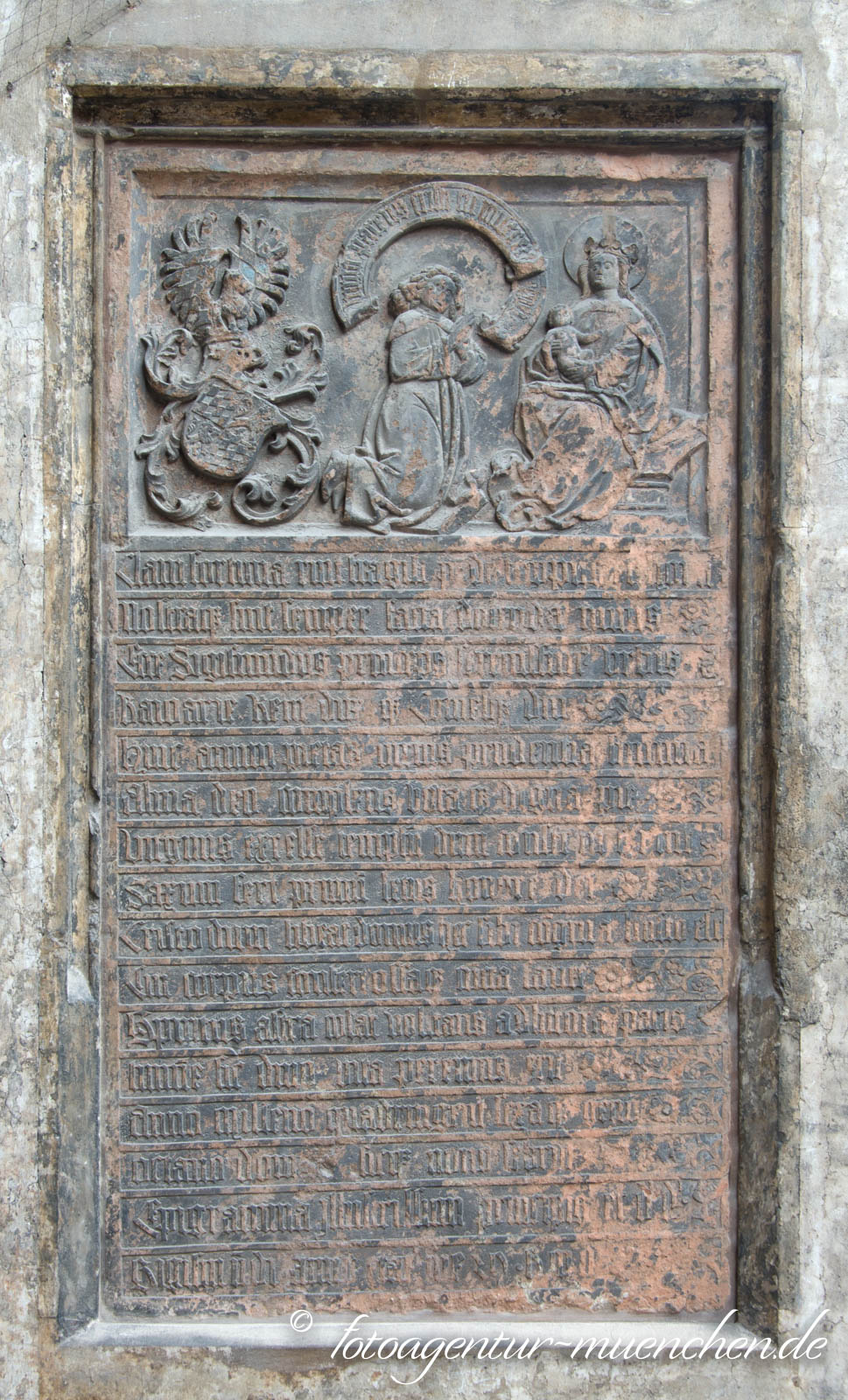 Gedenktafel - Grundsteinlegung Frauenkirche