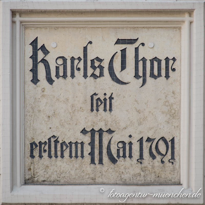 Karls-Thor – Denkmal/Kunstwerk in München