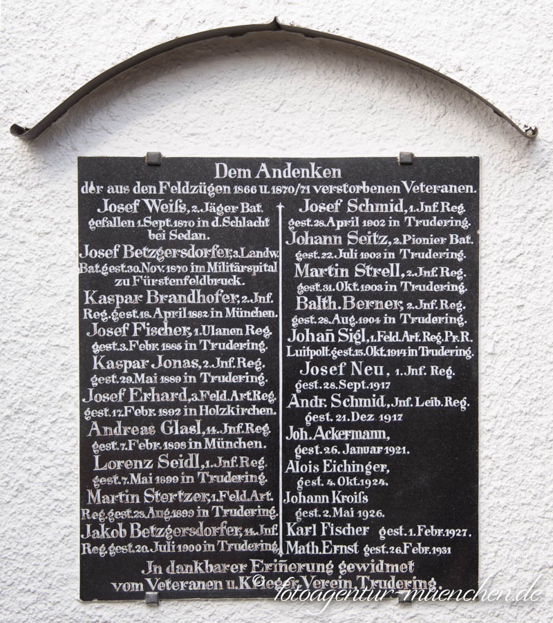 Kriegergedenktafel - Trudering – Denkmal/Kunstwerk in München