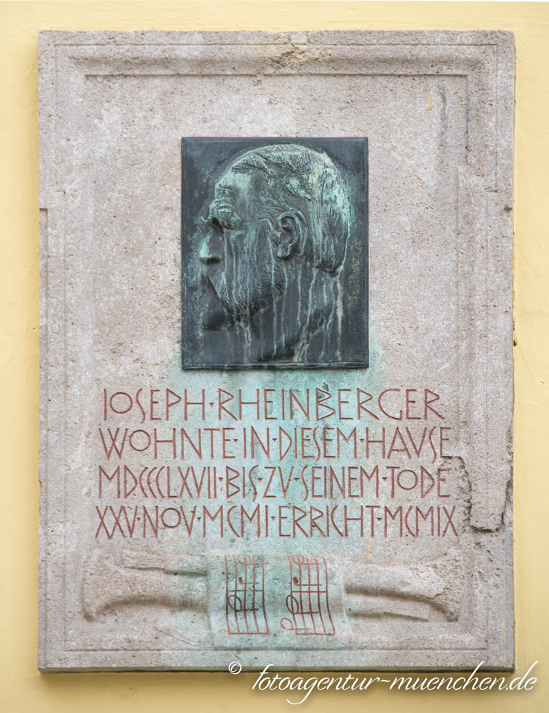Rheinberger Josef – Denkmal/Kunstwerk in München