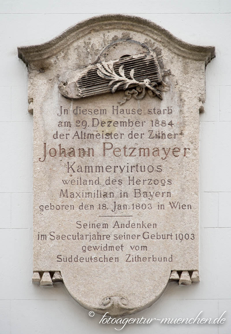 Johann Petzmayer – Denkmal/Kunstwerk in München