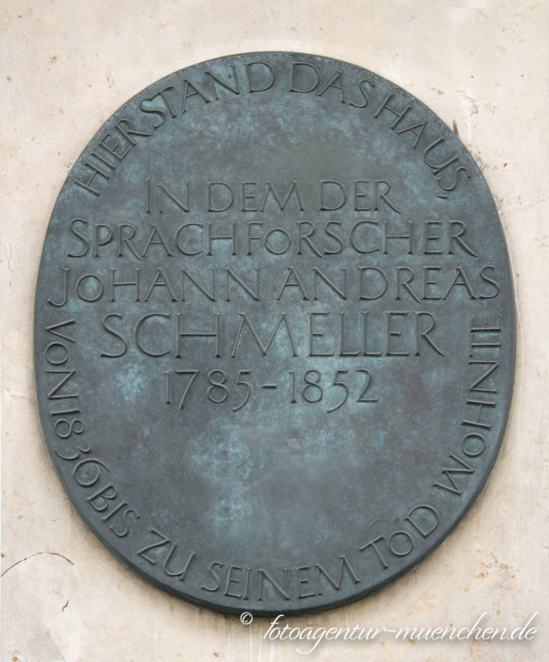 Schmeller Johann Andreas - Preis Toni – Denkmal/Kunstwerk in München