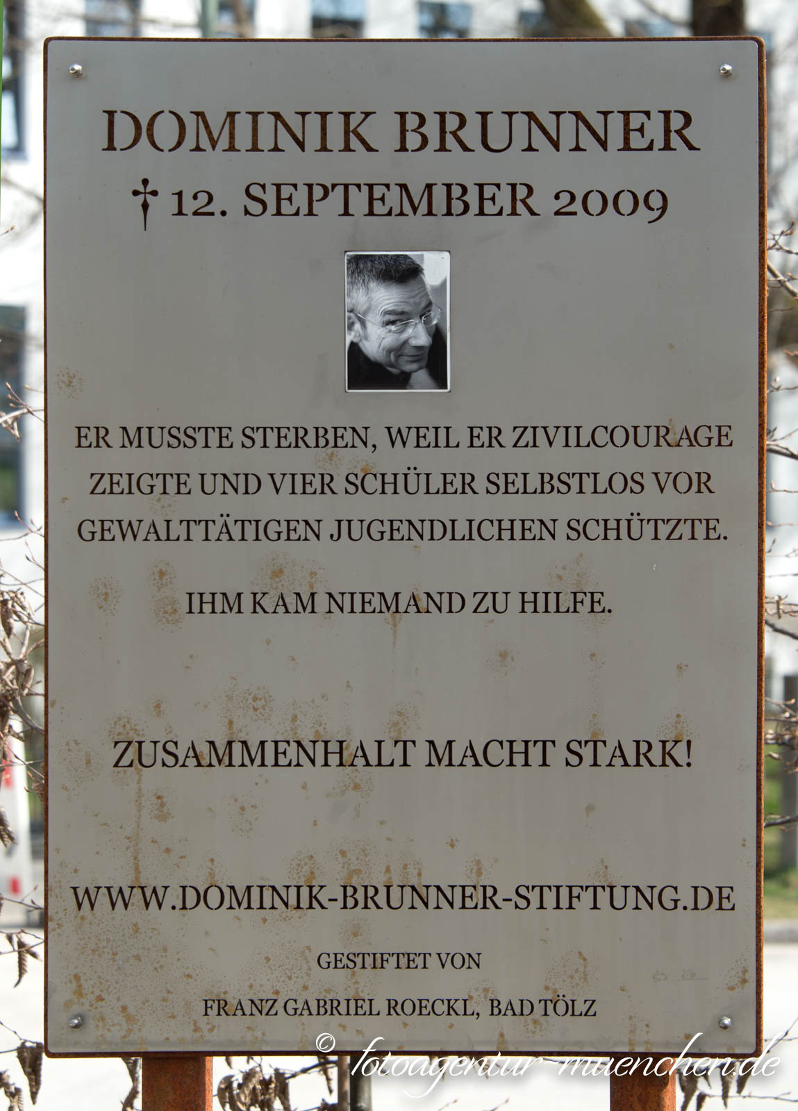 Dominik-Brunner-Mahnmal