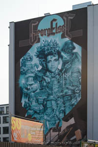 Graffito-Denkmal für Georg Elser