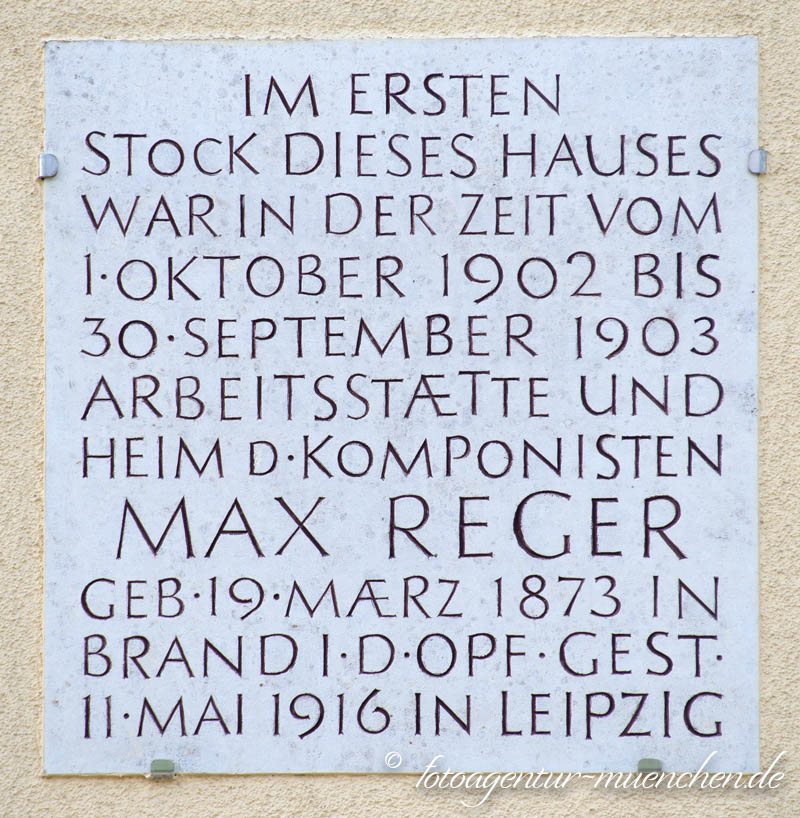 Reger Max - Oppenrieder Karl – Denkmal/Kunstwerk in München