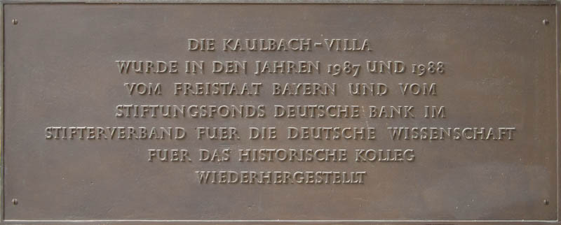 Kaulbach-Villa – Denkmal/Kunstwerk in München