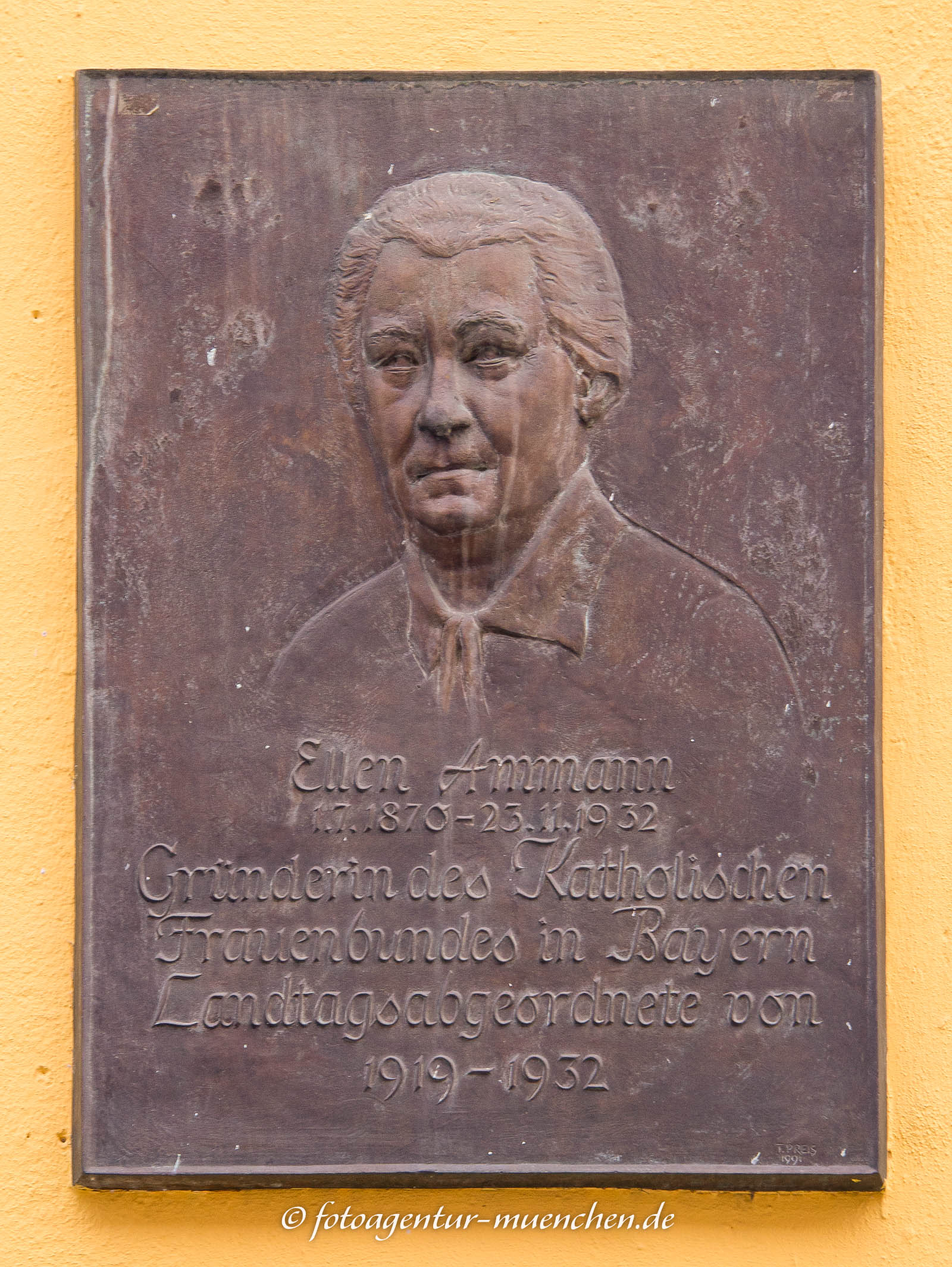 Gedenktafel - Ellen Ammann