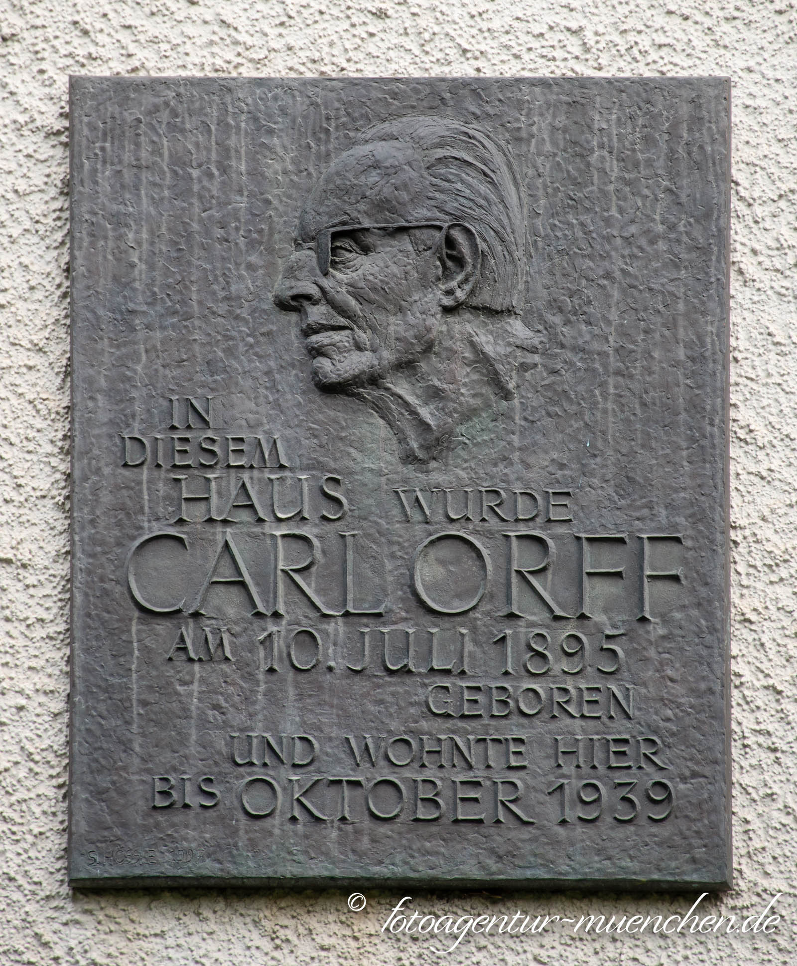 Gedenktafel - Carl Orff